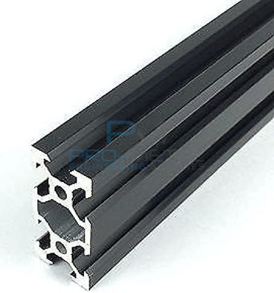 Picture of Black aluminum strip 20 X 40