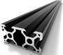 Picture of Black aluminum strip 20 X 40